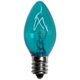 thumbnail image 1 of Wintergreen Lighting C7 Triple Dipped Transparent Bulb (Set of 25), 1 of 7