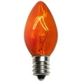 thumbnail image 1 of Wintergreen Lighting C7 Triple Dipped Transparent Bulb (Set of 25), 1 of 7