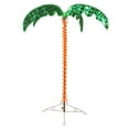 thumbnail image 1 of Wintergreen Lighting Holographic Lighted Palm Tree 4.5ft Artificial Trees, 1 of 5