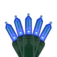thumbnail image 1 of Wintergreen Lighting LED Christmas Tree Lights, T5 Mini Lights, LED String Lights, Christmas String Lights, 50 Lights, Green Wire, 1 of 7