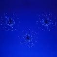 thumbnail image 1 of Wintergreen Lighting LED Starburst 5mm Light Balls, Fairy Lights, Lighted Branches, 15in Blue Branches/Blue Twinkle Lights, Set of 3, 1 of 4