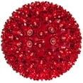 thumbnail image 1 of Wintergreen Lighting LED Starlight Sphere, LED Light Ball Sphere Light, Christmas Light Ball, Christmas Decoration (120 Lights, 7.5", Red)&nbsp;, 1 of 5