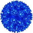 thumbnail image 1 of Wintergreen Lighting LED Starlight Sphere, LED Light Ball Sphere Light, Christmas Light Ball, Christmas Decoration (70 Lights, 6", Blue), 1 of 4