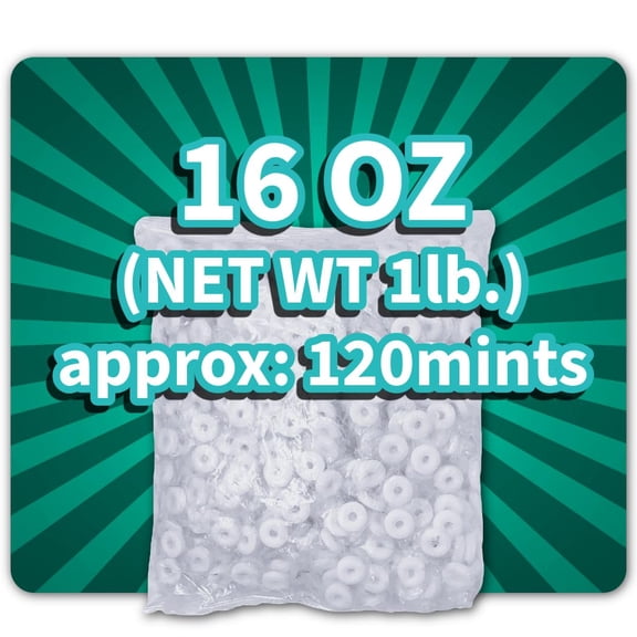 Wintergreen Mints, 1 lb Bulk Bag, Individually Wrapped Winter Green Savers Flavor Hard Candy, Refreshing Classic WinterMint Candy for Candy Bowls, Offices, and Events. (Approx. 120 mints)