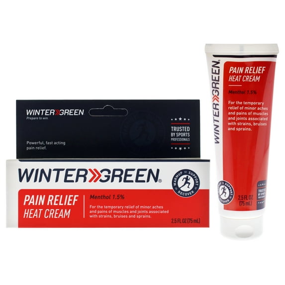 Wintergreen Pain Relief Heat Cream , 2.5 oz Cream