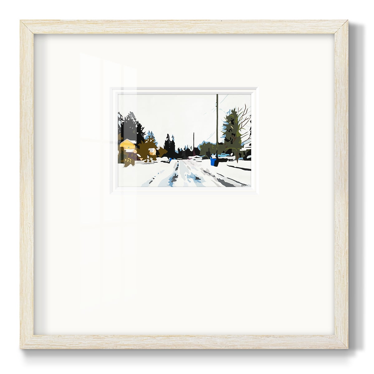 WinterhoodPremium Framed Print