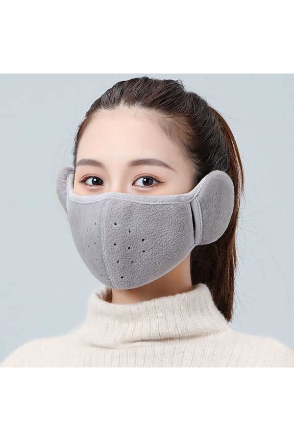 Winterized Heat&Warmth Gear for All Seasons 2-in-1 One Ear Breathable earmuffs for Men Women| Winter Ear Warmer Headgear