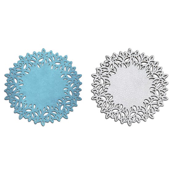 Winterland Double-Sided Coasters Set of 4