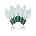 thumbnail image 1 of Winterland S-25C9PW-8G C9 Pure White LED Light Set With In-Line Rectifer On Green Wire, 1 of 1