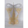 thumbnail image 1 of Winterland WL-3D-GIFT-20-GO-SLV 20 in. Gold And Silver Gift Box, 1 of 1