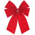 thumbnail image 1 of Winterland WL-BOW-15.7-R Red Velvet Bow, 15.7 in., 1 of 1