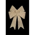 thumbnail image 1 of Winterland WL-MTBOW-18-SV 18 in. Silver Mesh Bow Statues, 1 of 1