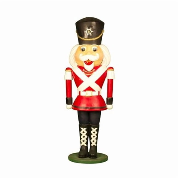 Winterland WL-NUT-07 7 ft. Nut Cracker Freestanding Ornaments, Multicolor