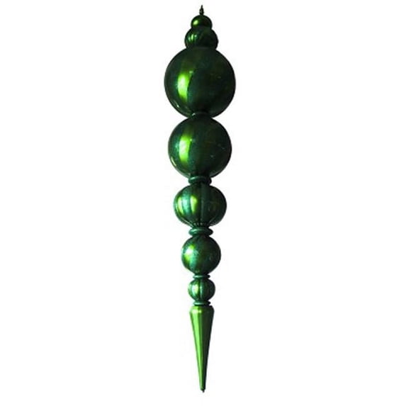 Winterland WL-ORN-125-GR 126 in. Jumbo Finial Ornament - Green