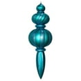 thumbnail image 1 of Winterland WL-ORN-52-AQ 52 in. Oversized Shatterproof Plastic Aqua Finial, 1 of 1