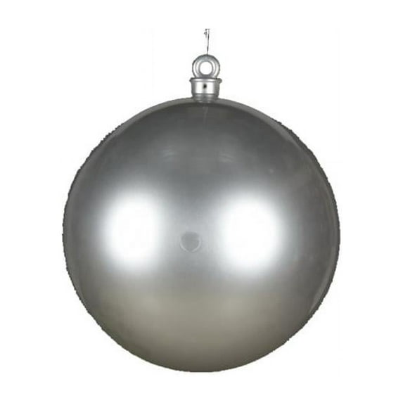 Winterland WL-ORN-BALL-600-SLV Ball Ornament Silver Smooth