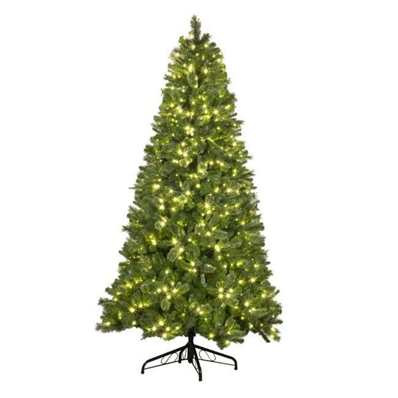 Winterland WL-TRBM-12-LWW 12 ft. Pine Blend Tree 3,567 Tips Lit with 1300 Warm - White LED