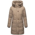 thumbnail image 1 of Marikoo Women's Thigh-Length Quilted Winter Coat with Hood - Karumikoo XVI, 1 of 9