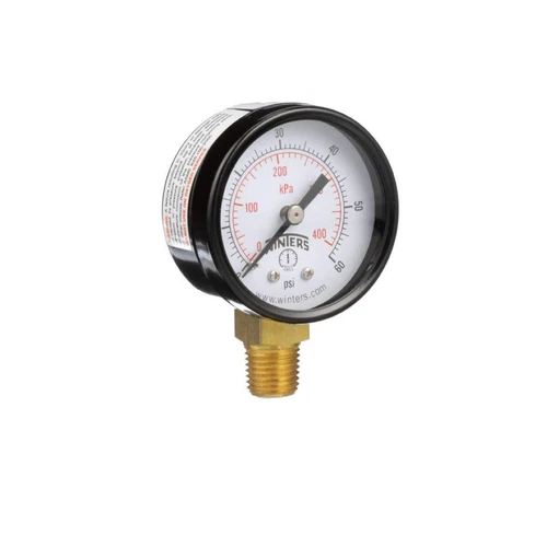 Winters 2 Inch Dial Size, Multi Function Economy Utility Dry Pressure Gauge,