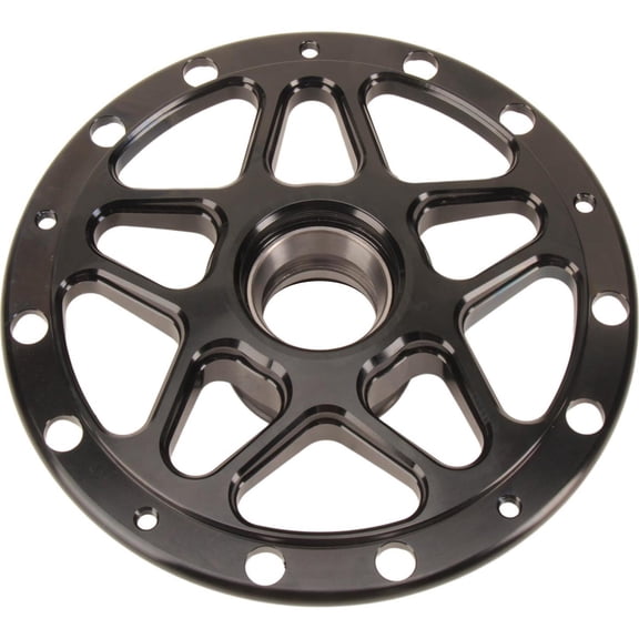 Winters 3783B Aluminum Black D-Mount Right Front Hub Only