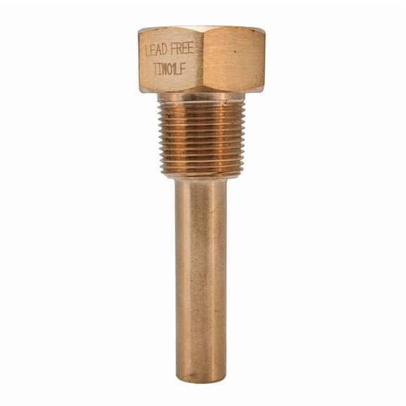 Thermowell,Stepped,2.5 In Insrt Depth TIW01LF