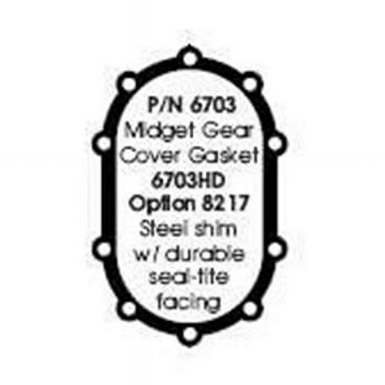 Winters Gear Cover Gasket Midget 6703 Winters Gear Cover Gasket Midget 6703