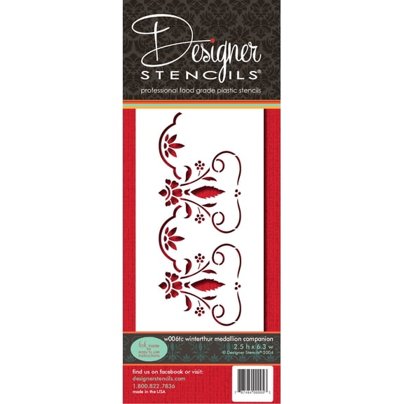 Winterthur Medallion Companion by Designer Stencils