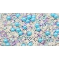 thumbnail image 1 of Wintertime Magic - 8 Oz Resealable Bag - Christmas Themed Sprinkles - Featuring White Snowflakes, Silver Jimmies, Silver Pearls and Baby Blue Pearls - Cake and Ice Cream Sprinkles, 1 of 6