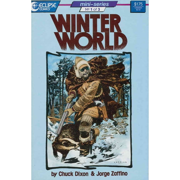 Winterworld #1 VF ; Eclipse Comic Book