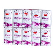 Wintex Pocket Handkerchief Small 2 Ply Facial Tissue Paper Pack (2 Packs Of 10 Packets Each, 15 Pulls/30 Sheets In Each Packet)