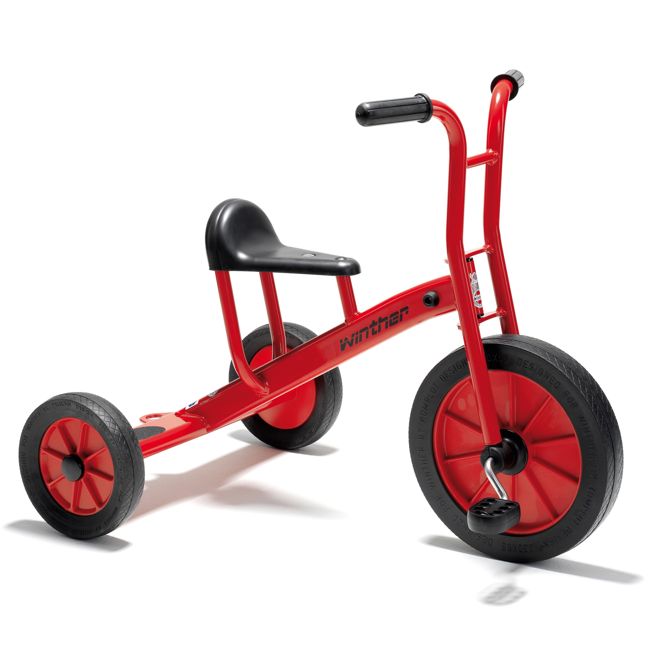 Winther 赤 三輪車 Winther® Viking Big Wheel Tricycle, Large Trike For Youth, 27-1/2