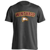 Winthrop University Eagles Classic Arch with Mascot Short Sleeve T-Shirt