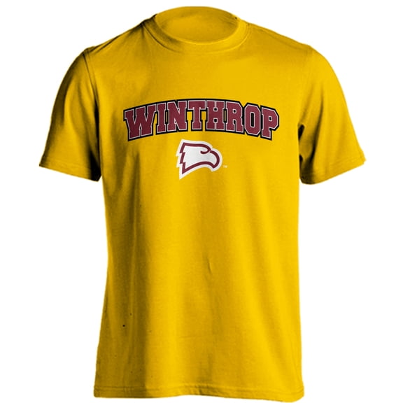 Winthrop University Eagles Classic Arch with Mascot Short Sleeve T-Shirt