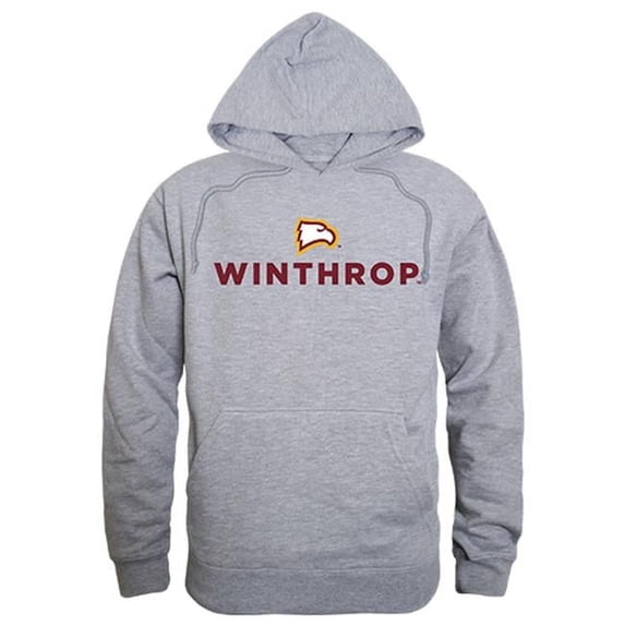 Winthrop University Freshman Pullover Hoodie, Heather Grey - Small