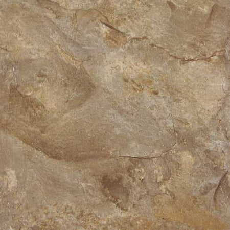 Winton Self-Adhesive Vinyl Floor Tile, Beige Slate, 12X12 In., 1.1 Mm