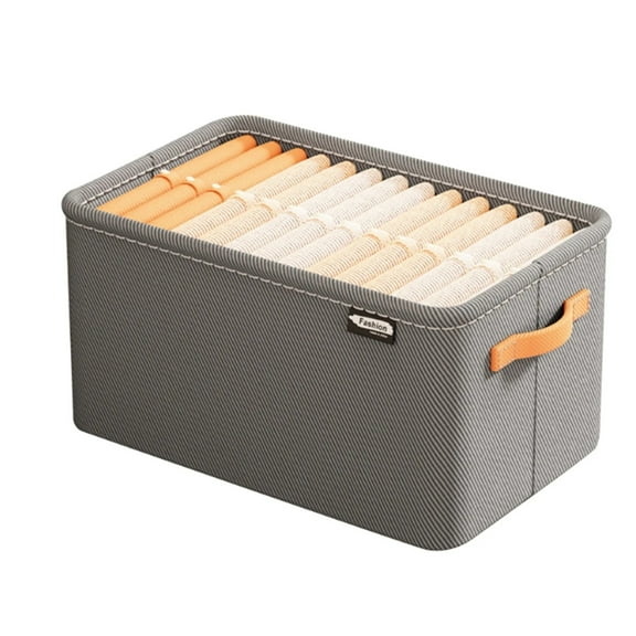 Winty Home Textile Storage,Storage Box*1,Non Woven Closet Organizer Wardrobe Clothes Sweater Storage Basket Sweatshirt Jeans Storage Box Home