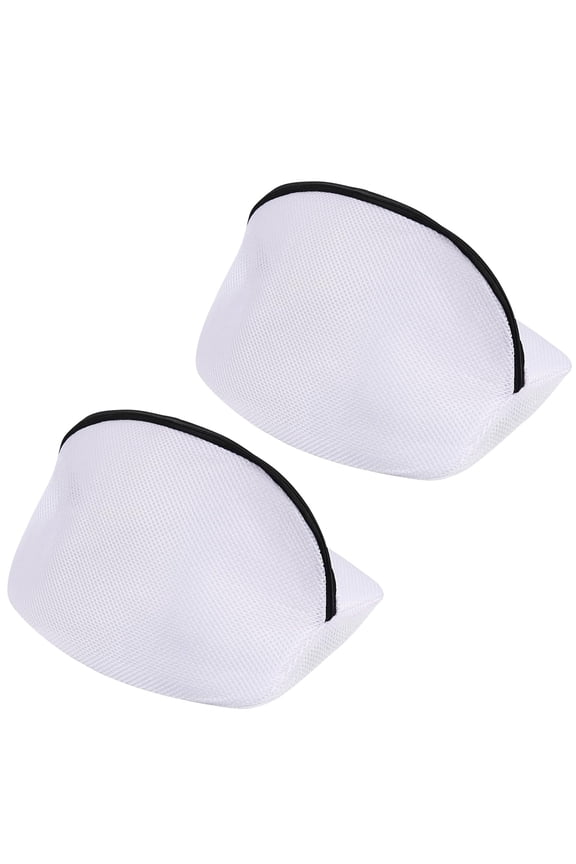 Laundry Hamper,Laundry Basket,Shoe Washing Bag Mesh Shoe Laundry Bags with Zip Closure for Sneakers Running Shoes Socks Bras(2Pc)