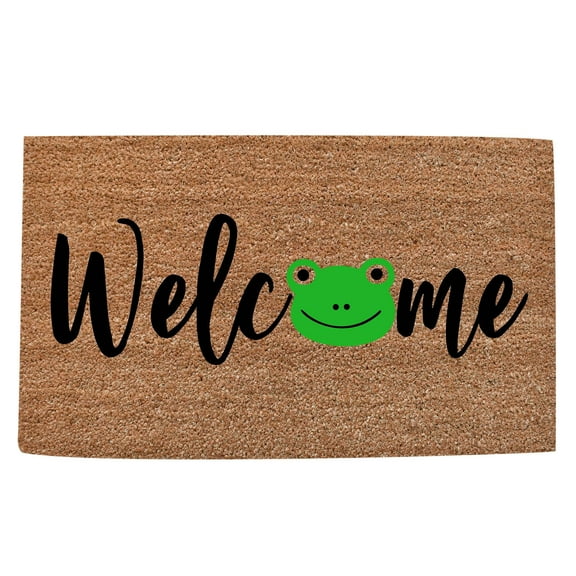 Winty Outdoor Mat Non Slip Doormat,Small Area Rugs,Front Door Mat Outside Absorbent Rubber Welcome Mat Dirt Trapper Indoor Outdoor Doormat Entryway Rug Floor Mat