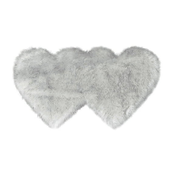 Winty Small Area Rugs,Outdoor Mat Non Slip Doormat,Wool Imitation Sheepskin Rugs Faux Non Slip Bedroom Shaggy Carpet Mats