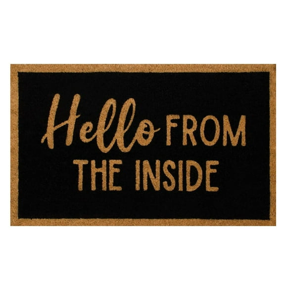 Winty Small Area Rugs,Outdoor Mat Non Slip Doormat,with Sayings Farm-House Coir Welcome Mat for The Front Door Decor Carpet