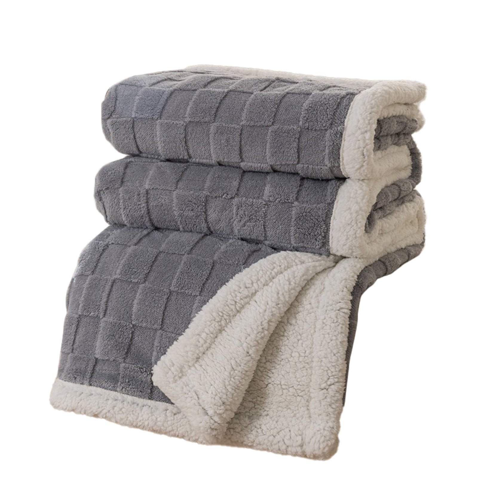 Winty Throw Blanket for Couch Sofa,Bed Blankets for Bed,Super Soft and Warm Throw Blanket for Couch, Sofa and Bed Cozy, Fuzzy and Lightweight,100*150Cm