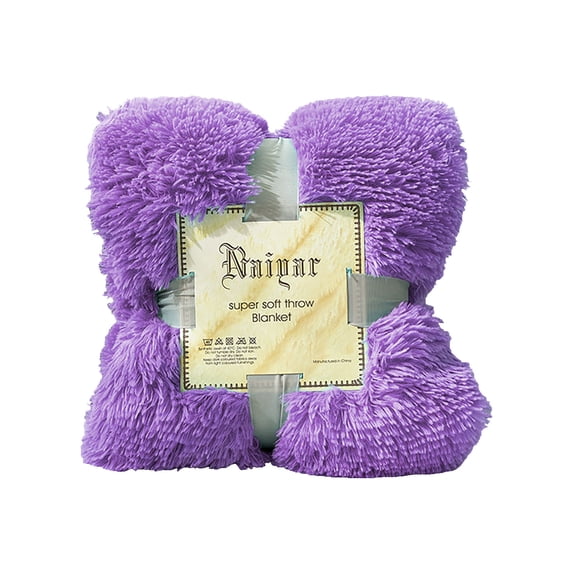 Winty Throw Blanket for Couch Sofa,Bed Blankets for Bed,Super Soft and Warm Throw Blanket for Couch, Sofa and Bed Cozy, Fuzzy and Lightweight,130X160Cm