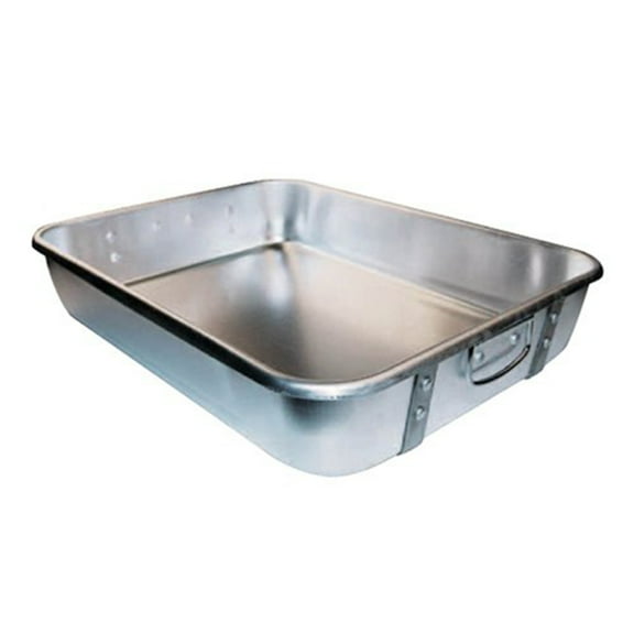 Winware Aluminum Roast Pan 18 Inch x 24 Inch x 4-1/2 Inch, SET OF 2