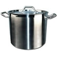 thumbnail image 1 of Winware SST-24 Stainless Steel 24 Quart Stock Pot with Cover,Silver, 1 of 1