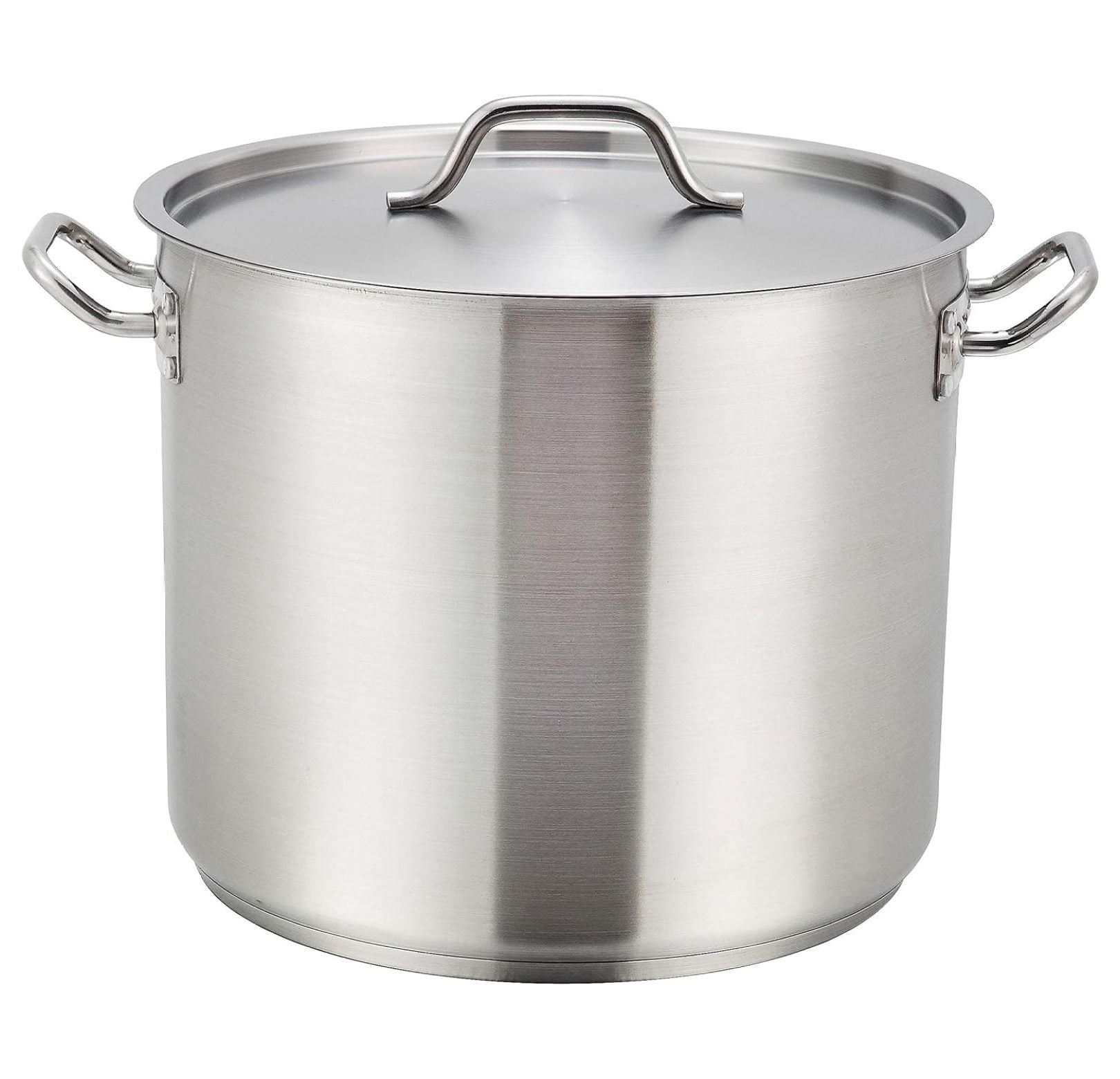 Winco 24-Quart Stainless Steel Stock Pot with Cover