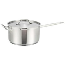 Winware Stainless Steel 7 Quart Sauce Pan with Cover