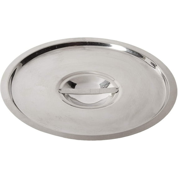 Winware by Winco Bain Marie Cover, Stainless Steel 8 Quart
