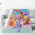 Winx Club Cute Anime Blanket, Gifts For Girls And Boys, Super Soft