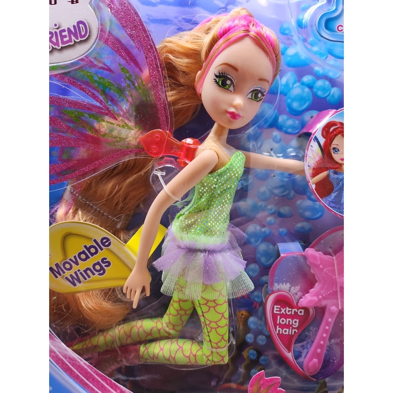 Winx Club Sirenix Fairy Flora - Walmart.com