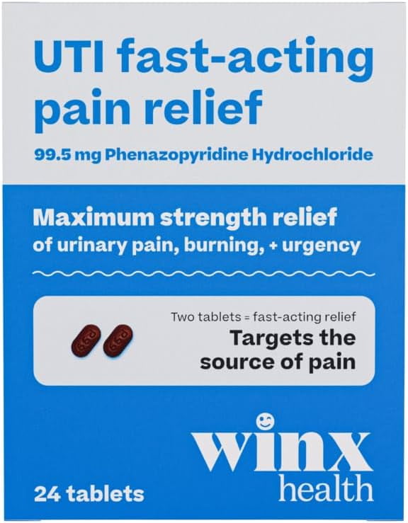 Winx Health Formerly Known as Stix UTI Pain Relief Tablets, Fast